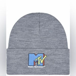 MTV Shop Embroidery Beanie
